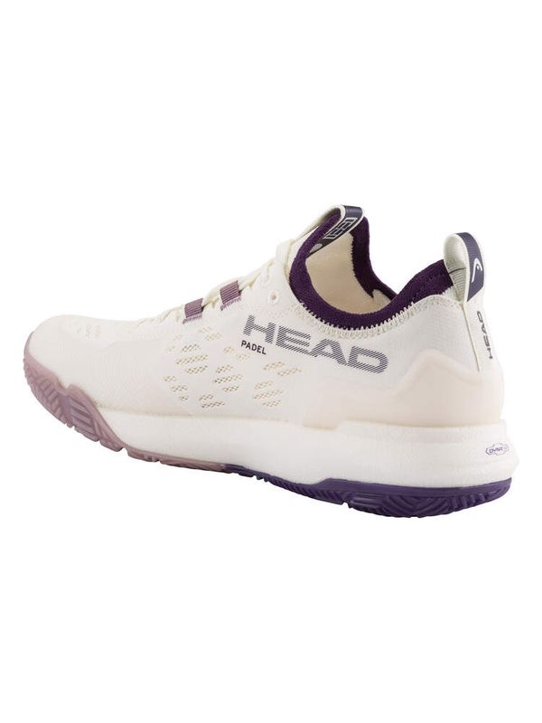 Head Motion Pro 1.5 Women's Padel Shoes (Chalk White / Purple Night)