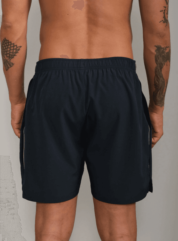 RS Men's Performance Shorts - Retro (Navy / Court Green)