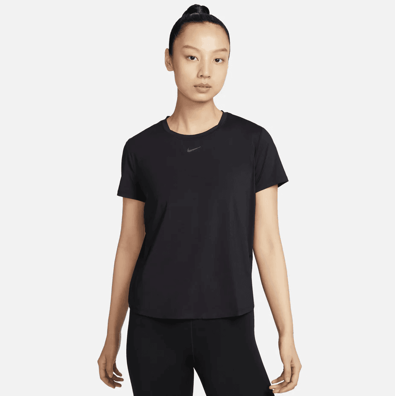 Nike One Classic Women's Dri-FIT Short Sleeve Top (Svart)