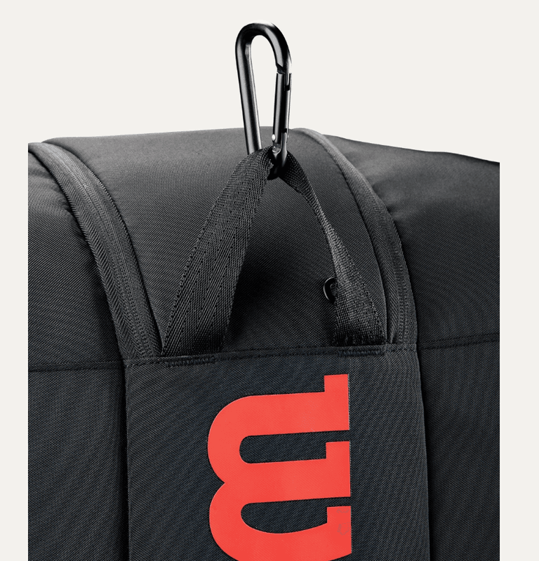 Wilson Super Tour Clash V3 15PK Racket Bag (Svart / Rød)