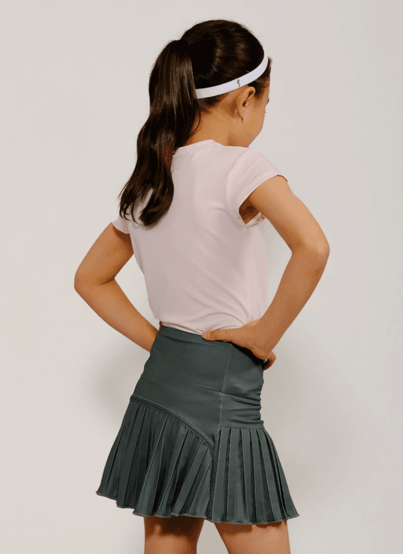 RS Girl's Performance Top - Mesh (Light Pink / White)
