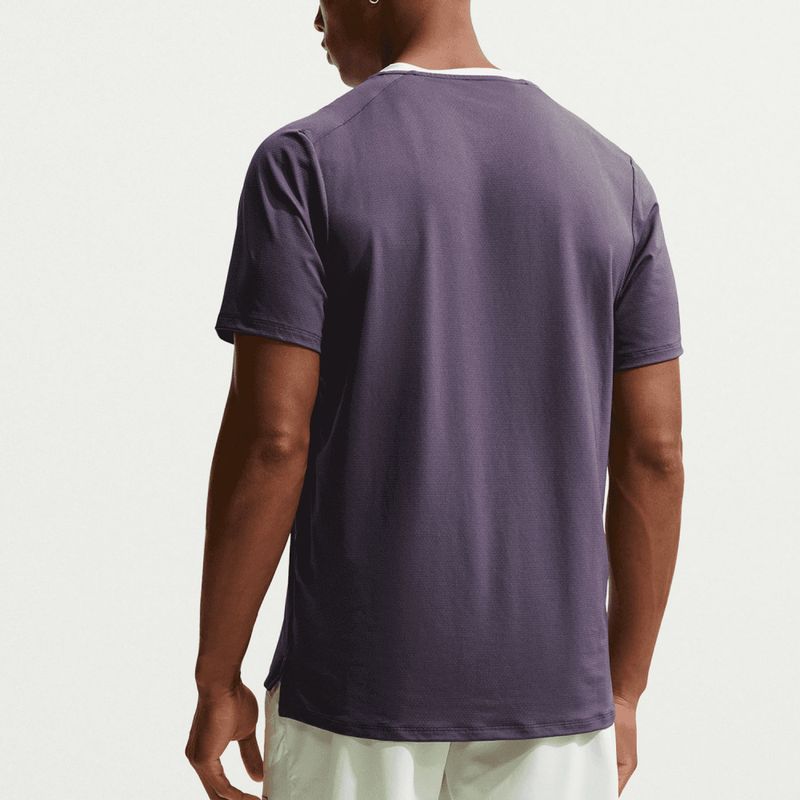 NikeCourt Men's Dri-FIT Advantage Top (Dark Raisin / White)