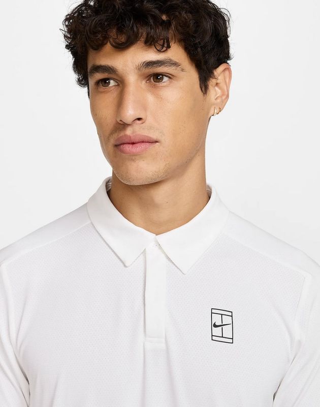 NikeCourt Advantage Men's Polo (Hvit)