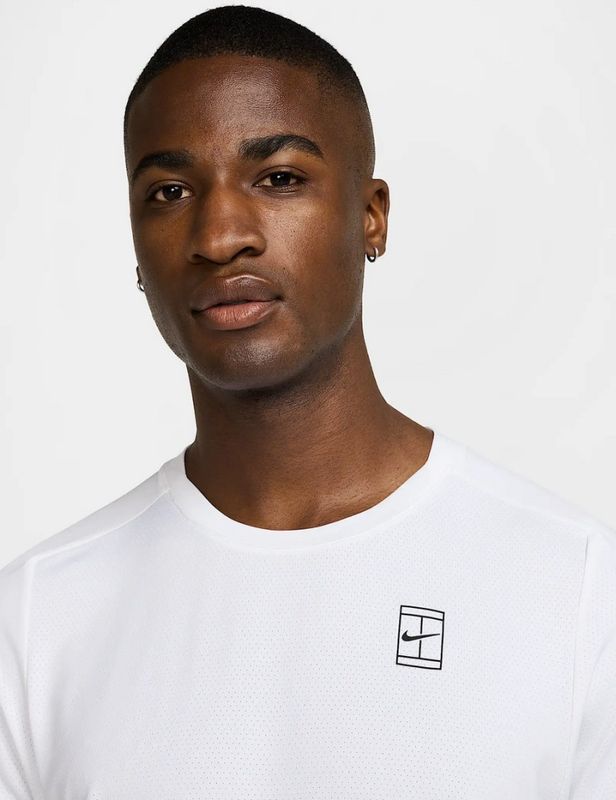 NikeCourt Men's Dri-FIT Advantage Top (Hvit)